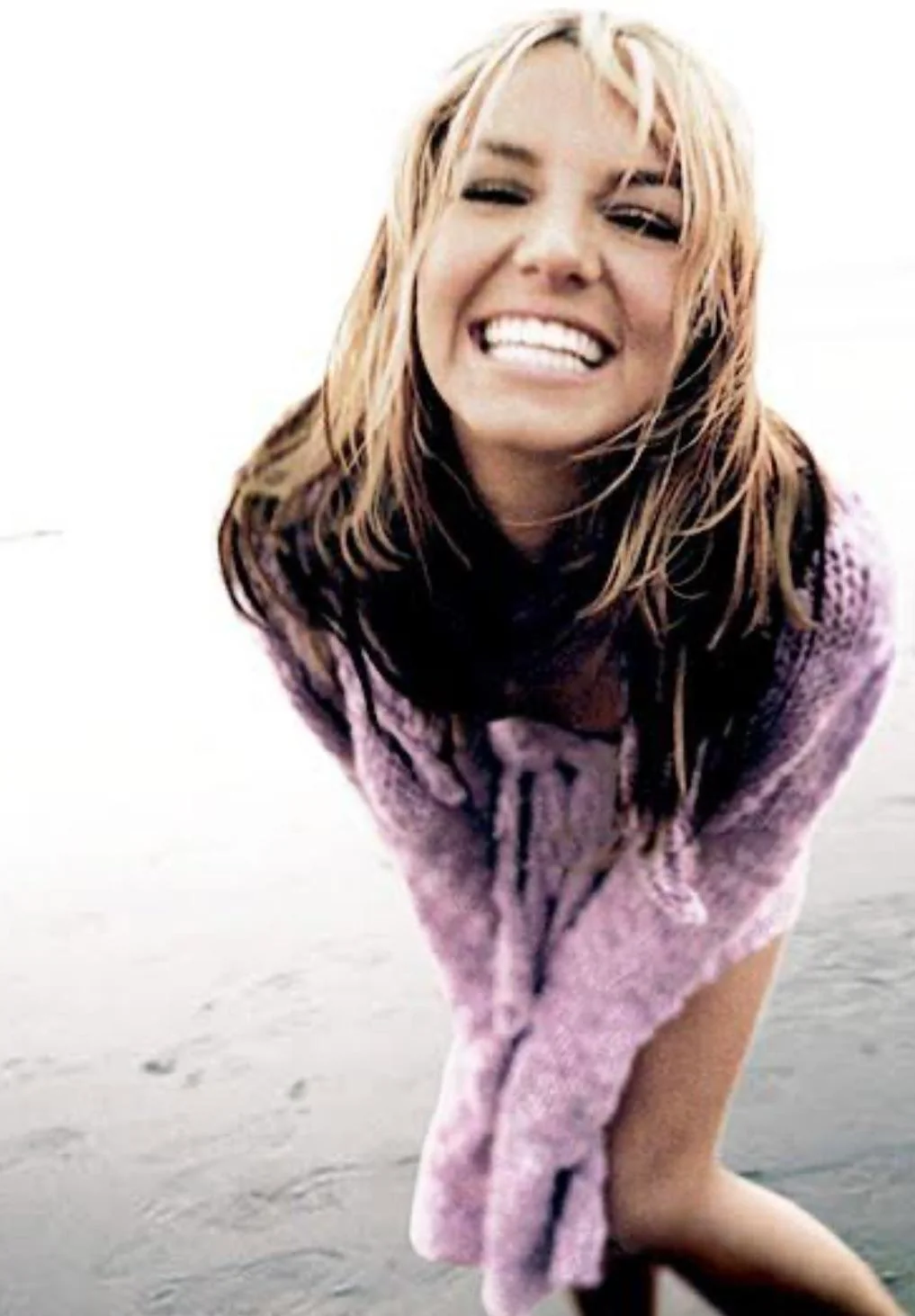 Britney Spears smile evolution